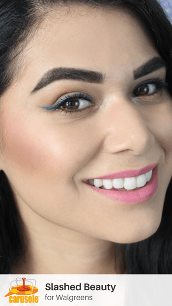Carusele Influencer Marketing - Slashed Beauty for Walgreens