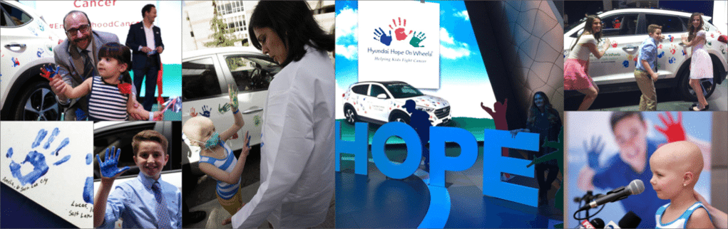 Cause Marketing Influencer Campaign for Hyundai Hope on Wheels, #EndChildhoodCancer