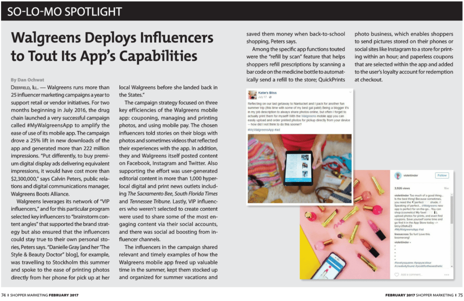 How Walgreens Worked with Influencers to Drive App Downloads