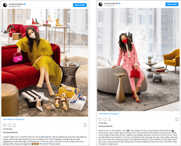 Nordstrom Pushes In-Store with Influencers